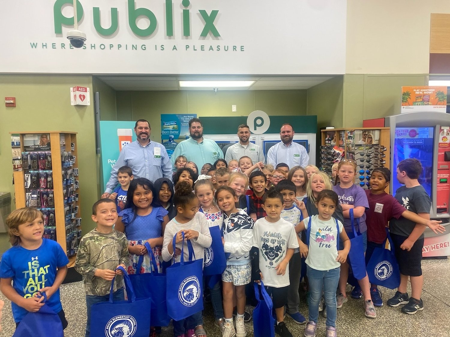 South Elementary School students had a great time visiting Publix.